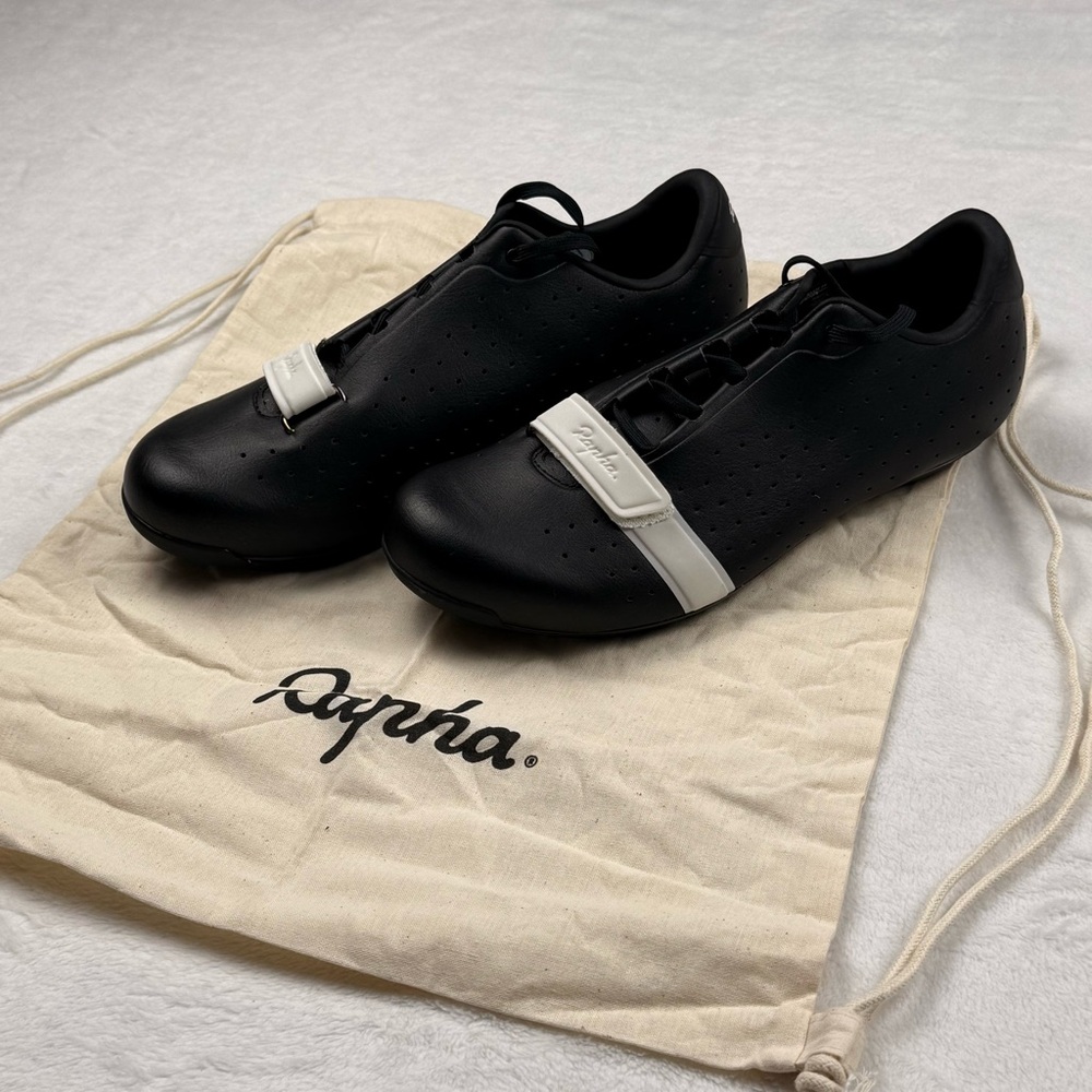 Rapha Classic Cycling Shoes Black EU Size 39